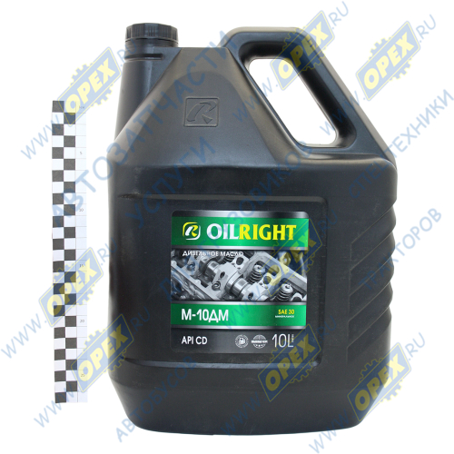 2507 Масло дизельное М-10ДМ SAE 30 API CD/CF (канистра 10л) Oil Right